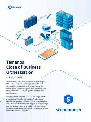 Download the Solution Brief: Temenos Close of Business Orchestration