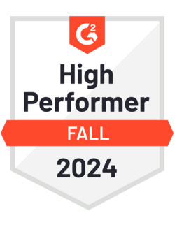 Badge High Performer Fall 2024