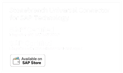 Universal Connector for SAP Technology is Certified by SAP