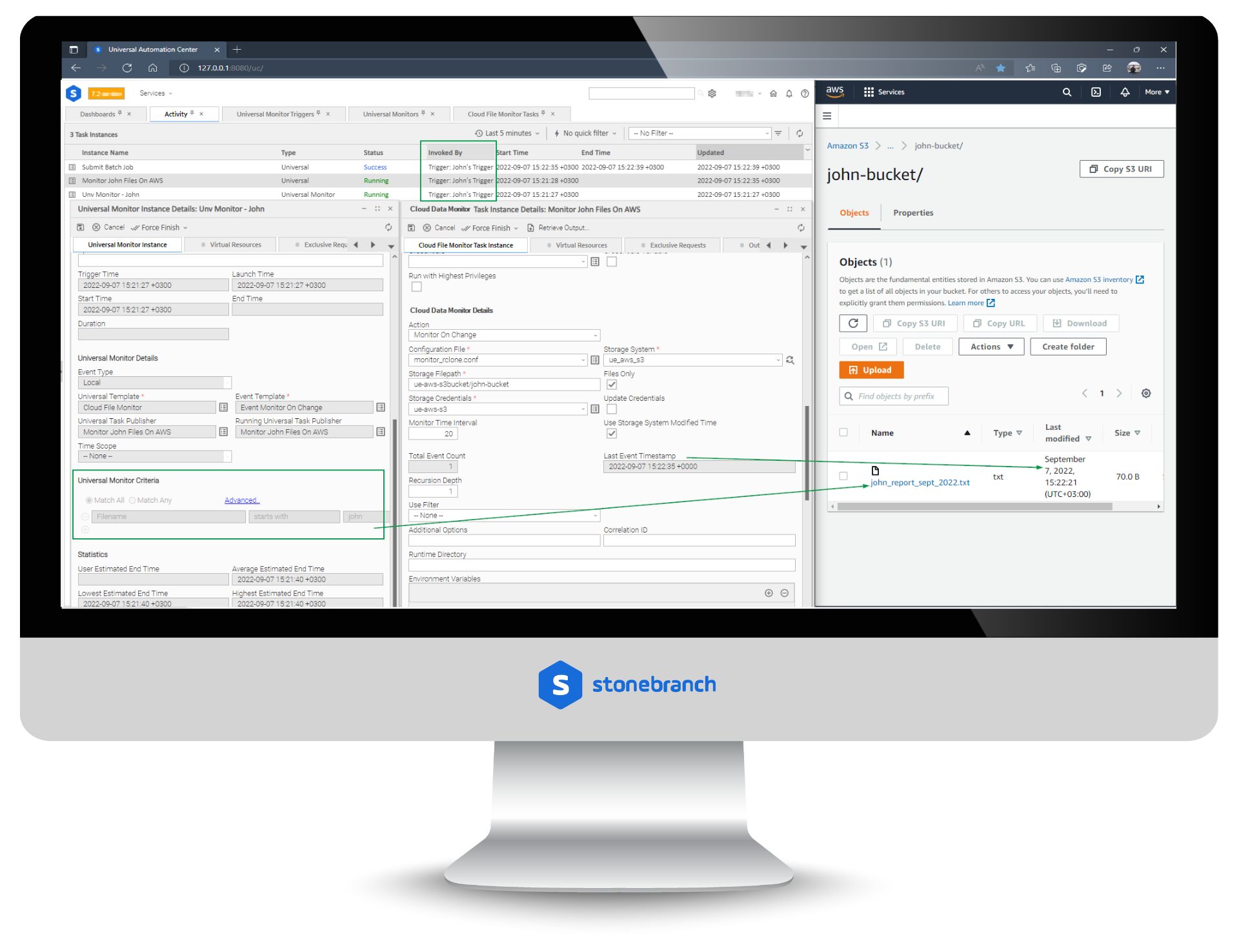 Inter-Cloud Data Monitor