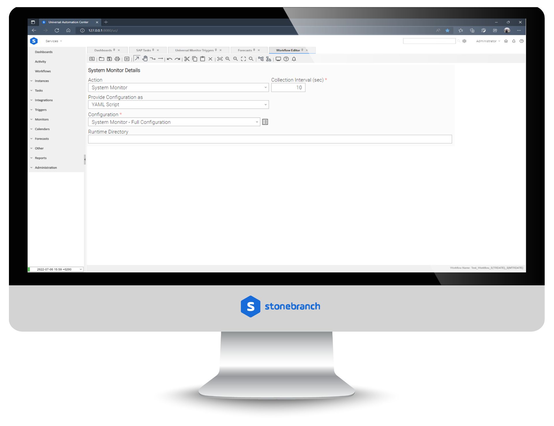 UAC Utility:  System Monitor